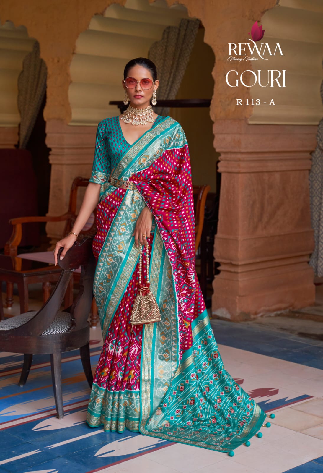 Rewaa Gouri Silk Heavy Wedding Wear New Designer Saree Collection